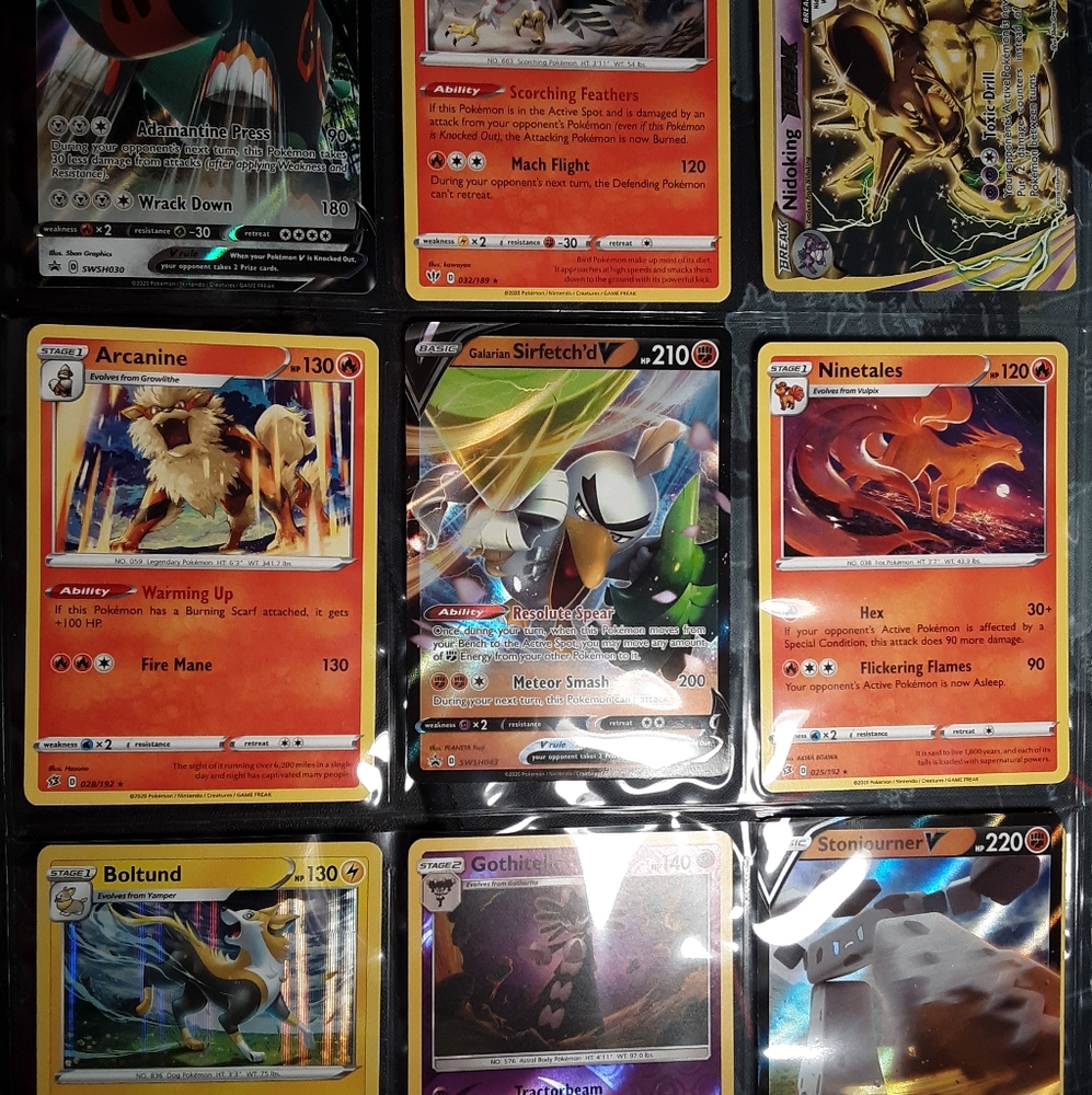 Collectors pokemon cards